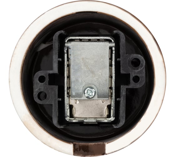 Оконечная TV розетка TDM ELECTRIC коричневая «Болонь» SQ1820-0453