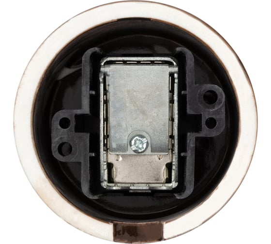 Проходная TV розетка TDM ELECTRIC коричневая «Болонь» SQ1820-0454