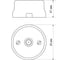 Проходная TV розетка TDM ELECTRIC белая «Болонь» SQ1820-0054 3