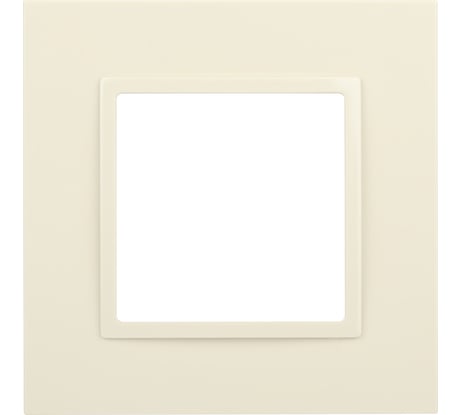 Рамка для розеток и выключателей ЭРА Elegance 14501102 Classic, на 1 пост, слоновая кость Б0060572