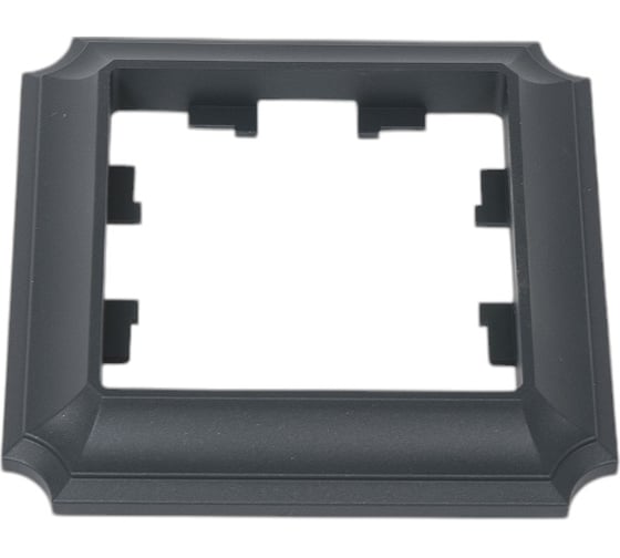 1-постовая рамка Systeme Electric Atlasdesign antique базальт ATN101401 1