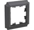 1-постовая рамка Systeme Electric Atlasdesign antique базальт ATN101401 2