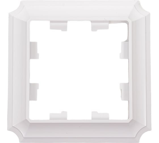 1-постовая рамка Systeme Electric Atlasdesign antique белый ATN100101