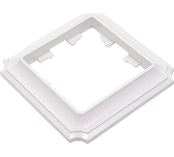 1-постовая рамка Systeme Electric Atlasdesign antique белый ATN100101