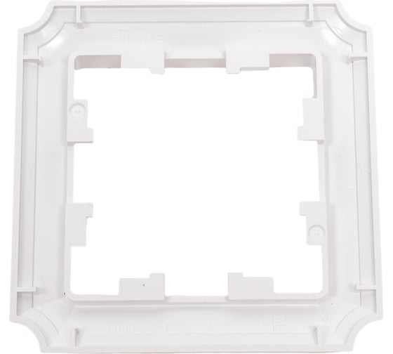 1-постовая рамка Systeme Electric Atlasdesign antique белый ATN100101