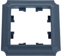 1-постовая рамка Systeme Electric Atlasdesign antique грифель ATN100701
