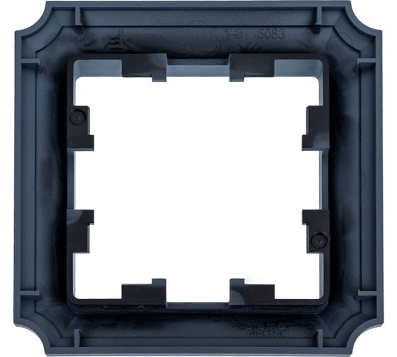 1-постовая рамка Systeme Electric Atlasdesign antique грифель ATN100701
