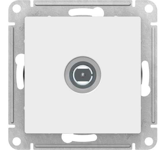 Механизм TV розетки Systeme Electric Atlasdesign лотос коннектор антенна ATN001393
