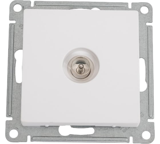 Механизм TV розетки Systeme Electric Atlasdesign лотос коннектор антенна ATN001393 1