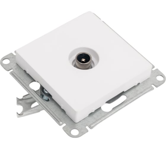Механизм оконечной TV розетки Systeme Electric Atlasdesign лотос 1db ATN001391