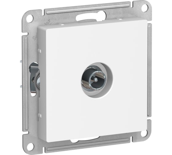 Механизм проходной TV розетки Systeme Electric Atlasdesign лотос 4db ATN001392