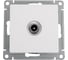 Механизм проходной TV розетки Systeme Electric Atlasdesign лотос 4db ATN001392 1