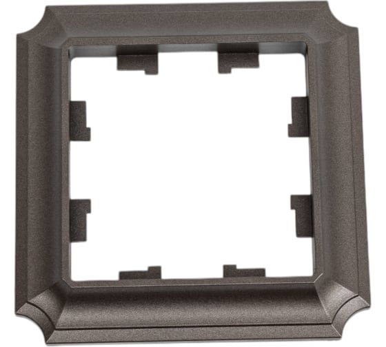 1-постовая рамка Systeme Electric Atlasdesign antique мокко ATN100601 1