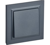1-клавишный выключатель IEK Brite 10а в сборе вср10-1-0-брм мар. BR-V10-0-10-K35-F