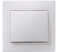 Выключатель GENERICA 1кл 10а керам. кварта бел. EVK10-K01-10-K