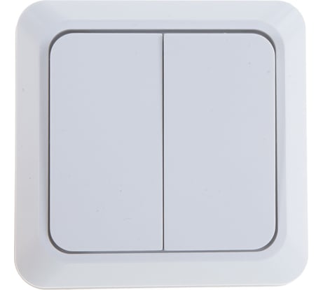 Выключатель IN HOME 2кл BOLLETO белый накл 7023 4680005959761