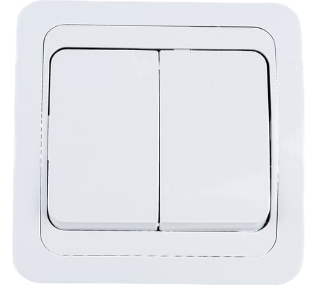Выключатель IN HOME 2кл CLASSICO белый 2023 4680005959860