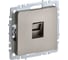 Компьютерная розетка rj45 IEK Brite кат.6 рк11-брш шамп. BR-K10-2-K37 1