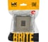 Компьютерная розетка rj45 IEK Brite кат.6 рк11-брш шамп. BR-K10-2-K37 2