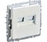 2-ная компьютерная розетка rj45 IEK Brite кат.6 рк11-2-брж жемч. BR-K20-2-K36 1