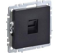 Компьютерная розетка rj45 IEK Brite кат.6 рк11-брч черн. BR-K10-2-K02