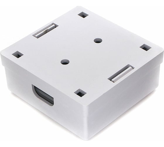 Розетка Cablexpert RJ45+RJ11 кат.5e UTP внешняя 2 порта, 110&Krone NA-TA/1