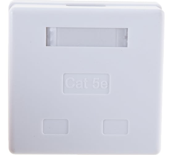 Розетка Cablexpert RJ-45 кат.5e внешняя 2 порта, 110&Krone NA214