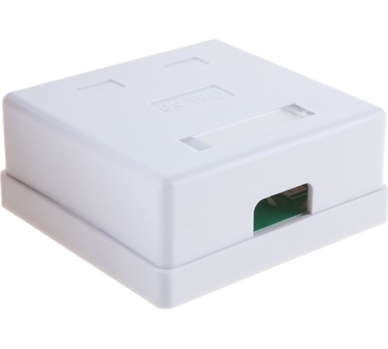 Розетка Cablexpert RJ-45 кат.5e внешняя 2 порта, 110&Krone NA214