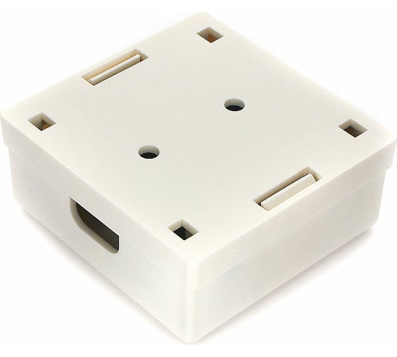 Розетка Cablexpert RJ-45 кат.STP 5e внешняя экранированная 2 портa, 110&Krone NAS214