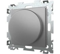 Диммер (светорегулятор) CGSS серая платина "Эстетика" GL-F33-GPG
