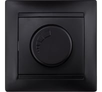 Диммер светорегулятор RL 300 Вт TDM ELECTRIC графит "Лама" SQ1815-0609