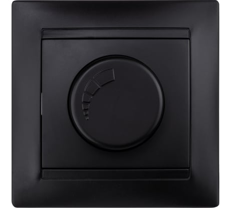 Диммер светорегулятор RL 300 Вт TDM ELECTRIC графит "Лама" SQ1815-0609