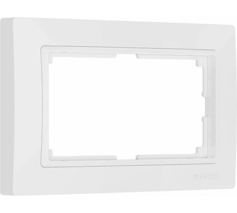 Рамка для двойной розетки WERKEL белый, basic W0082001 a051304