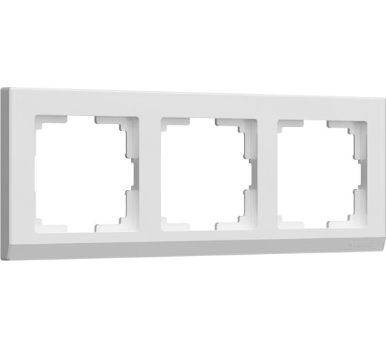 Рамка на 3 поста WERKEL W0031801 Stark белый a050927