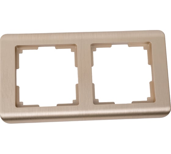 Рамка на 2 поста Werkel W0022111 шампань a051263 1