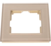 Рамка на 1 пост Werkel W0011111 шампань a050793 15958282