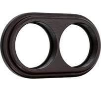 Рамка на 2 поста WERKEL W0025226 венге a050998