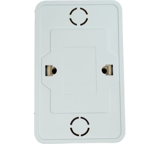 Двойная розетка IN HOME BOLLETO белая накладная 7102 4680005959822