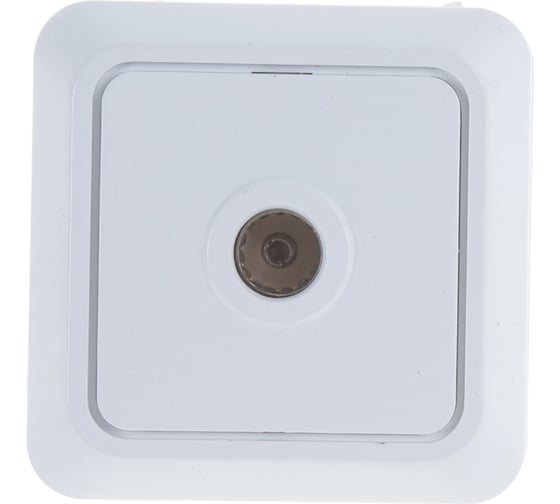 Розетка IN HOME ТВ BOLLETO белая накладная 7027 4680005959815
