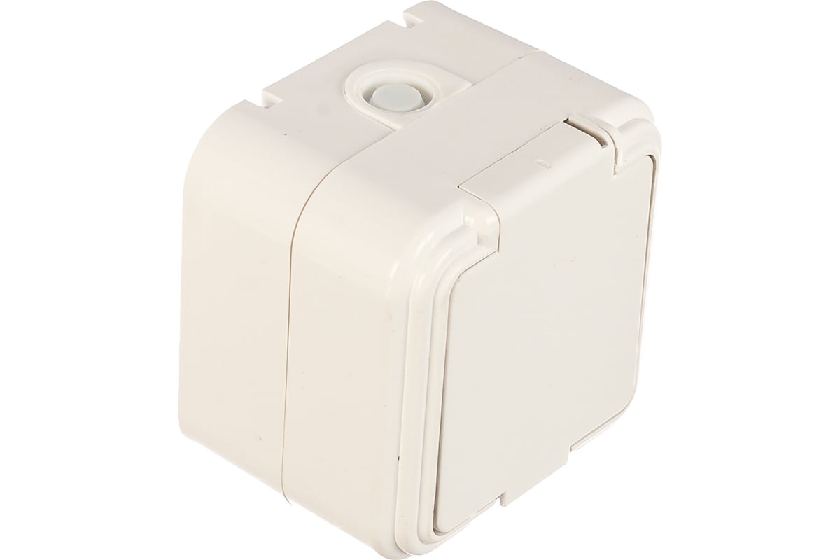 Розетка STEKKER с заземляющим контактом, пластик АВС, 250В, 16А, IP44 ...