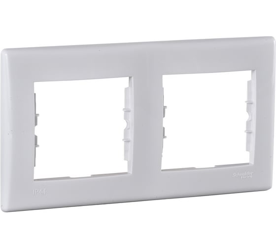 Горизонтальная рамка 2-я Systeme Electric Sedna Белый IP44 SE SDN5810321