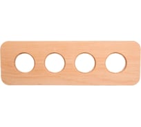 4-х постовая рамка Bironi натурэль С.М. BF5-640-10