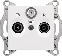 Розетка TV/R/SAT Systeme Electric Sedna Бел оконечная 1dB SE SDN3501321