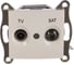Розетка TV/SAT Systeme Electric Sedna Бел оконечная 1dB SE SDN3401621 2