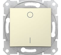 1-клавишный выключатель Systeme Electric Sedna Беж 10A SE SDN0200147