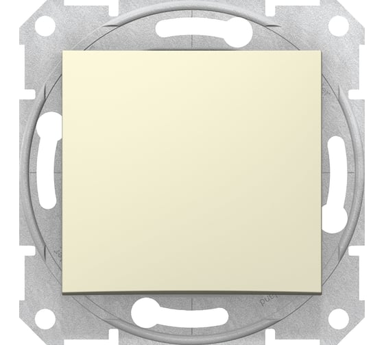 1-клавишный механизм выключателя Systeme Electric Sedna беж. SchE SDN0100147