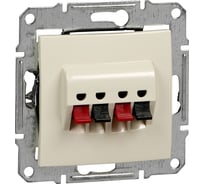 Аудиорозетка Systeme Electric Sedna Беж 2-я SE SDN5400147