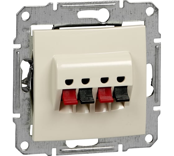 Аудиорозетка Systeme Electric Sedna Беж 2-я SE SDN5400147