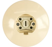 Розетка для скрытой установки ABL 25А, дуропласт, круглая, белый 2303110