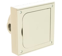 Двойная розетка ABL SCHUKO, IP41, 16A 2P+E, серый 1632490